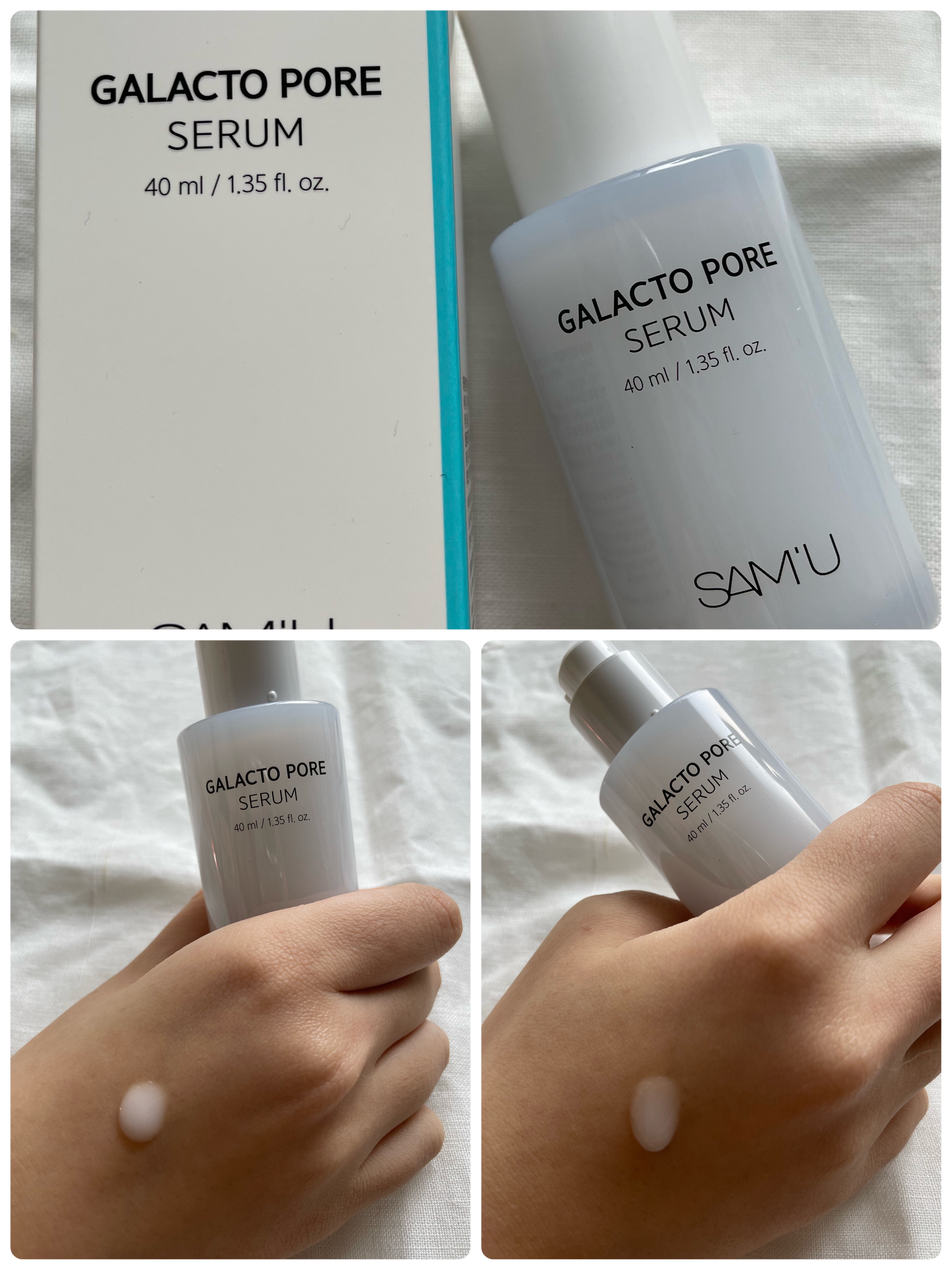サミュ ガラクトポア セラム/SAM'U/美容液を使ったクチコミ（3枚目）