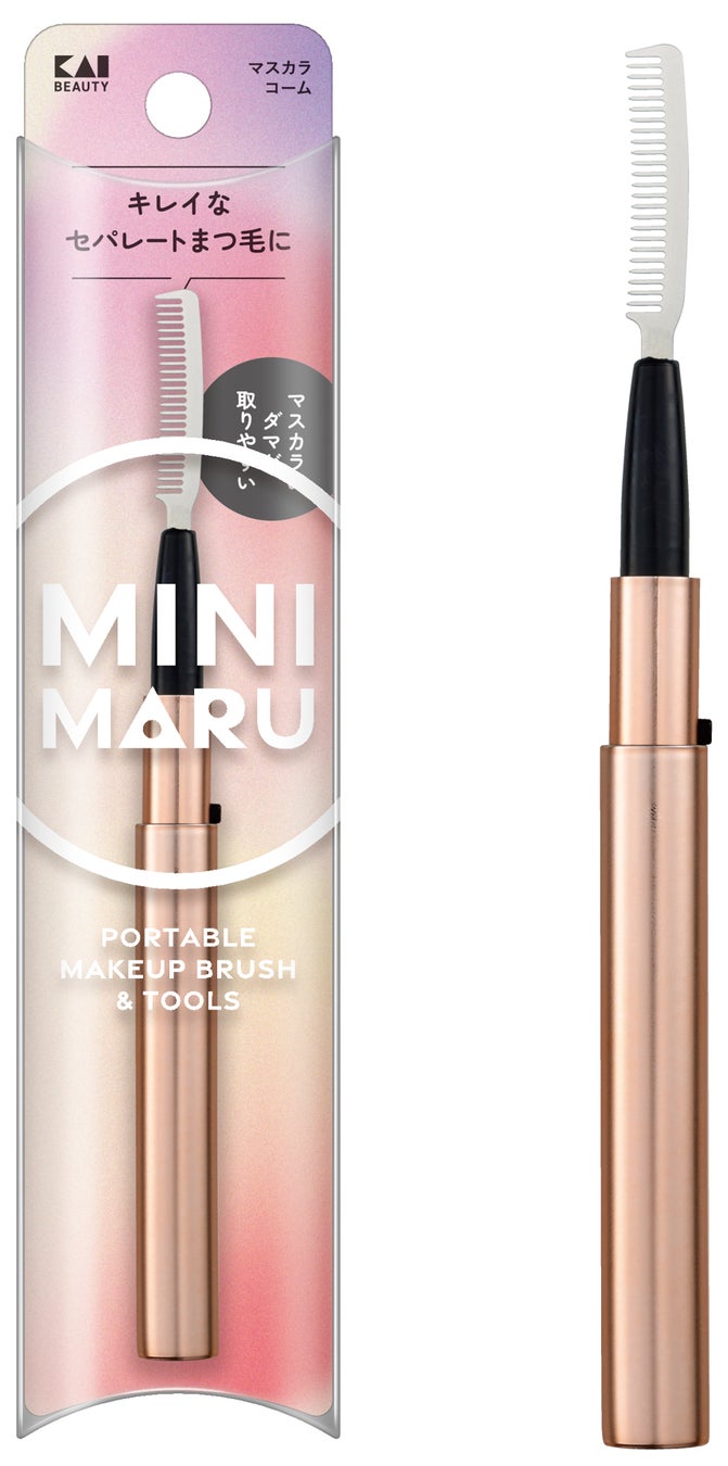 貝印 Mini Maru マスカラコーム