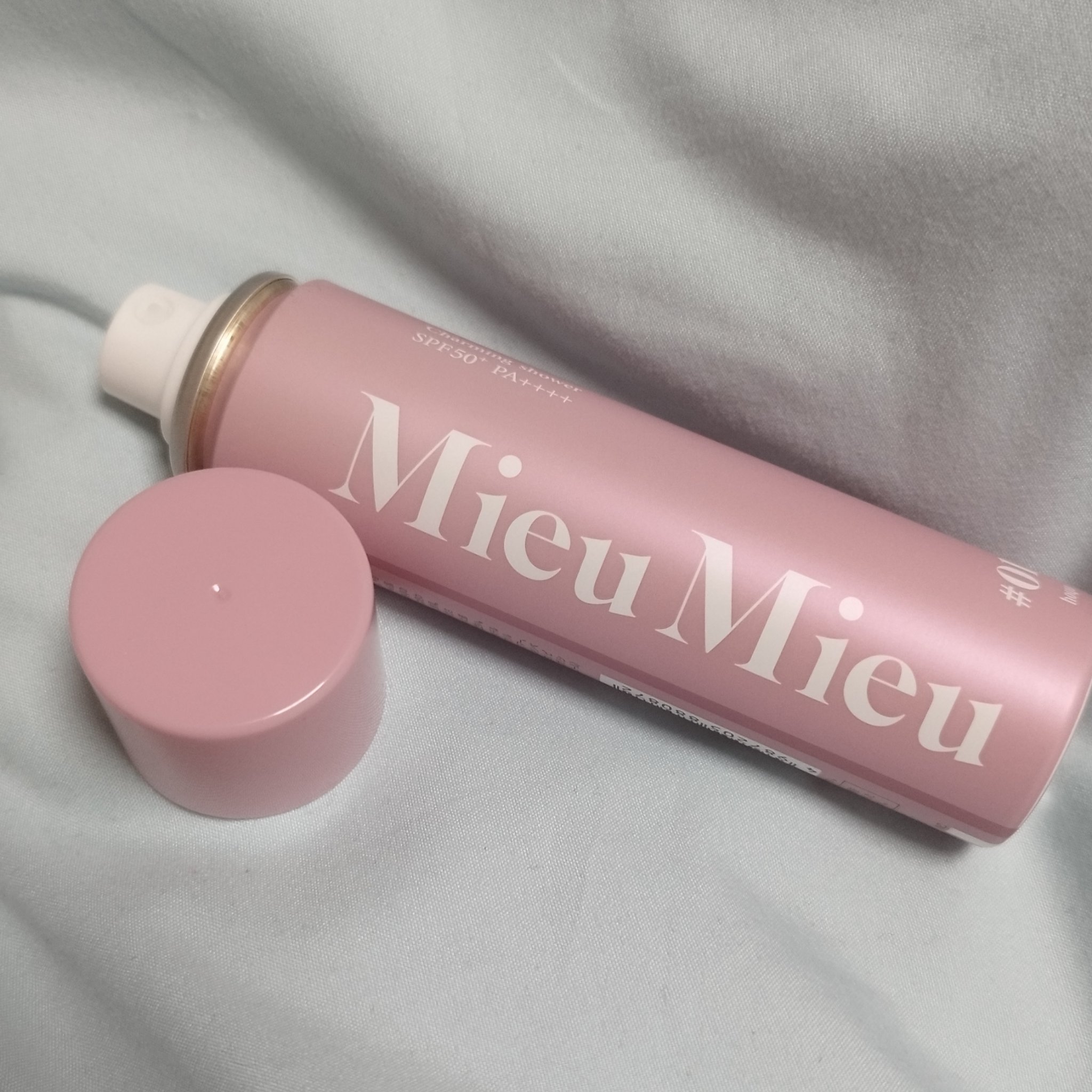 ミュミュ チャーミングシャワー/MieuMieu/ヘアミストを使ったクチコミ（2枚目）