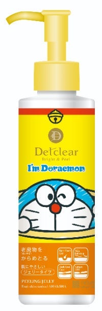 DETクリア ブライト&ピール ピーリングジェリー<ミックスフルーツの香り> <アイムドラえもん>デザイン(180mL)