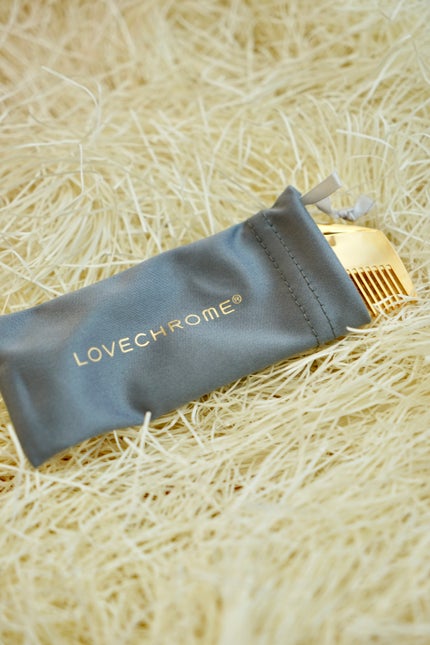 (R)K24GPツキ ゴールド/LOVECHROME/ヘアコームを使ったクチコミ(5枚目)