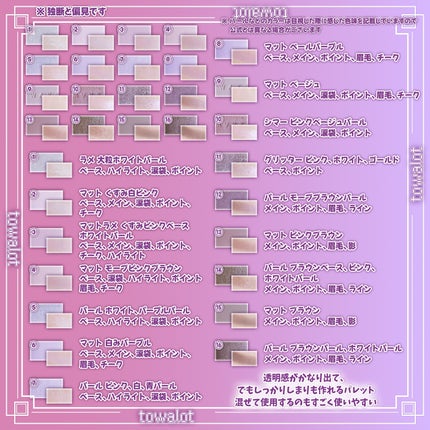 ソフトブラーリングアイパレット/wakemake/アイシャドウパレットを使ったクチコミ(3枚目)