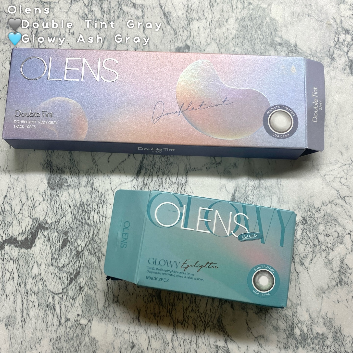 Glowy 1day/OLENS/ワンデー（１DAY）カラコンを使ったクチコミ（2枚目）