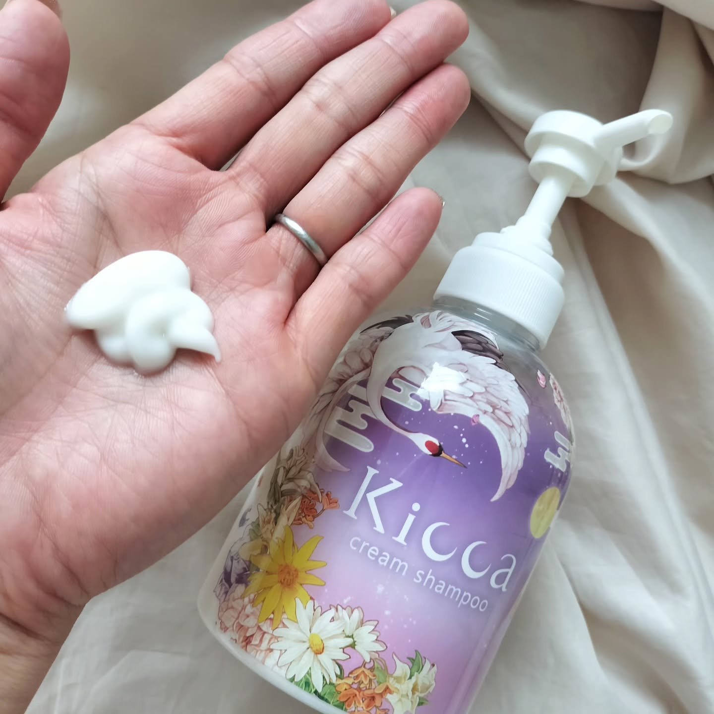 Kicca クリームシャンプー/Kicca/市販シャンプーを使ったクチコミ（2枚目）