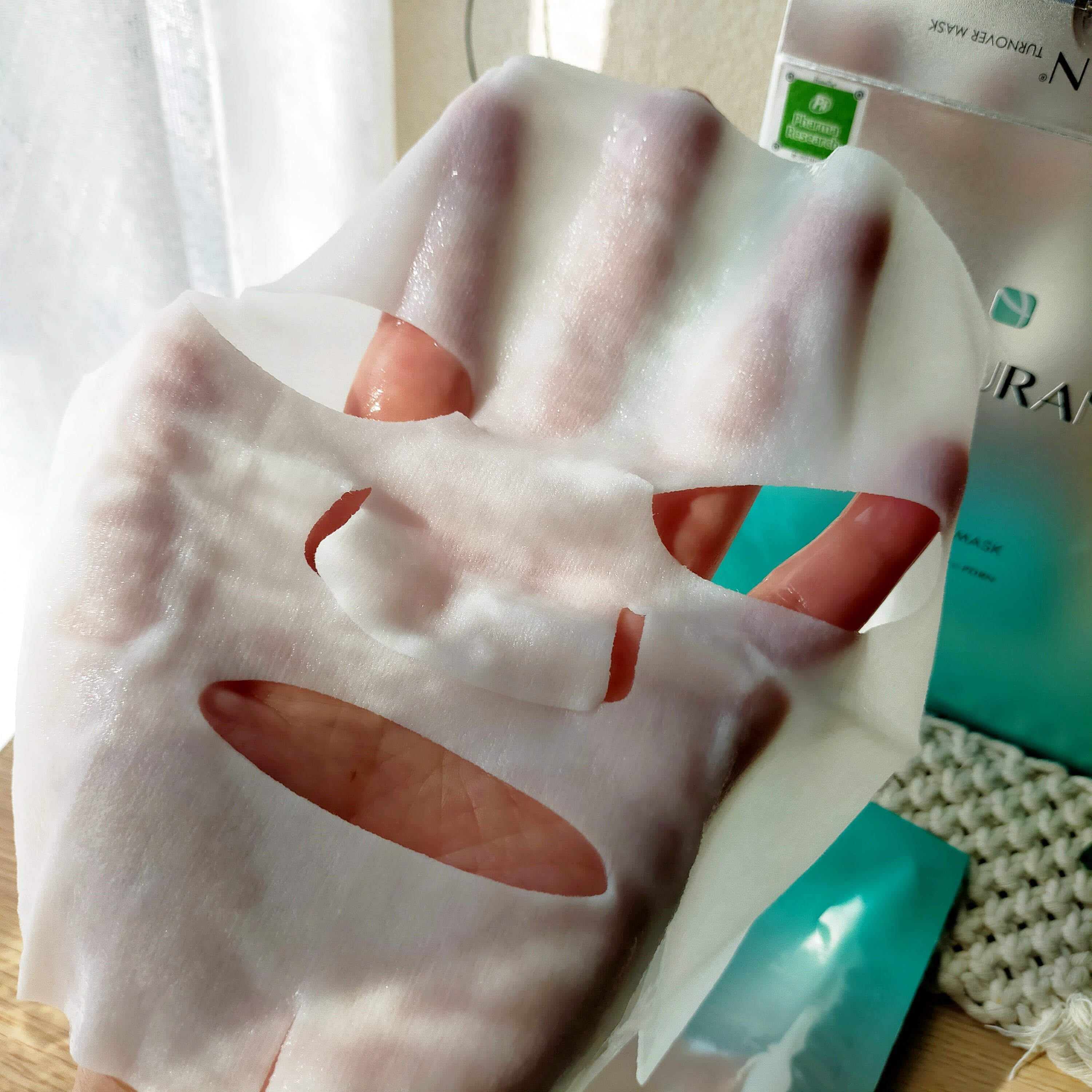 REJURAN ターンオーバーマスク(5枚入り)/REJURAN COSMETICS/シートマスク・パックを使ったクチコミ（2枚目）