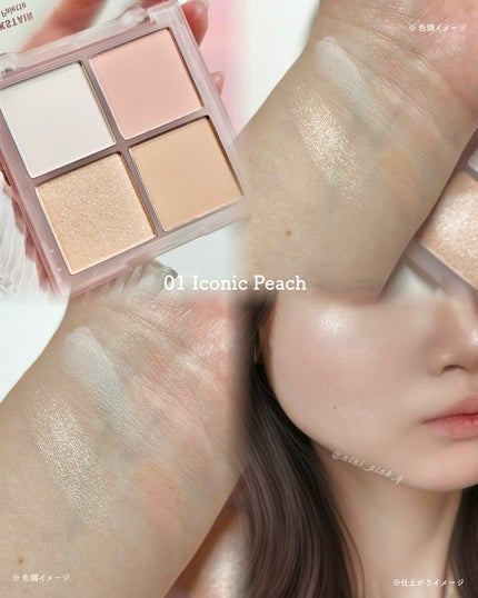 VDL チークステイン ブラッシャー パレット/VDL/パウダーチークを使ったクチコミ(3枚目)