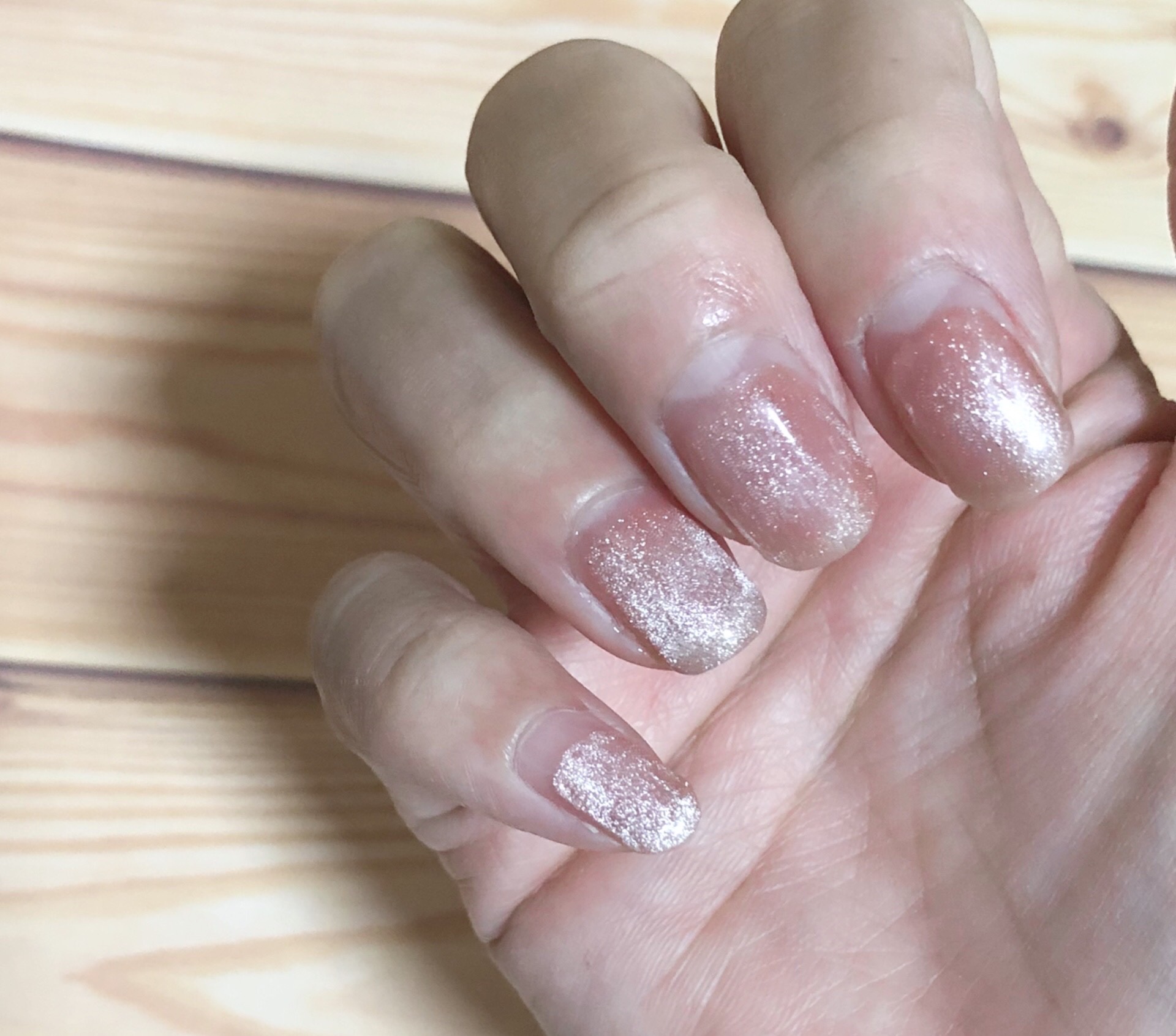 BWポリジェリカプレミアム (トップジェル)/ビューティーワールド/ジェルネイルを使ったクチコミ（2枚目）