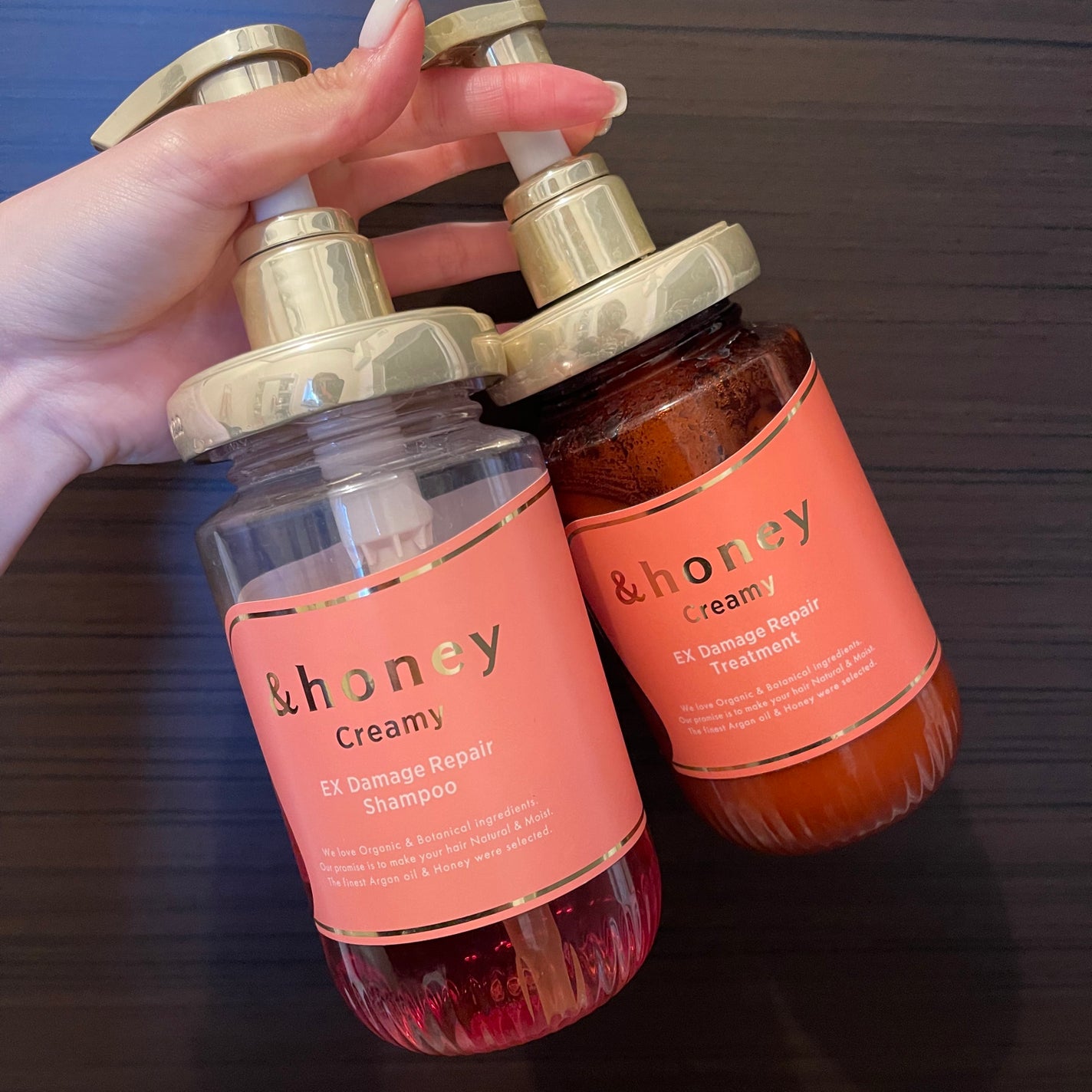 Creamy EXダメージリペアシャンプー1.0/ヘアトリートメント2.0/&honey/市販シャンプーを使ったクチコミ(6枚目)