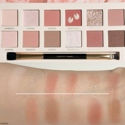 エクスプローラ12色 動物アイシャドウパレット/PERFECT DIARY/アイシャドウパレットを使ったクチコミ(4枚目)