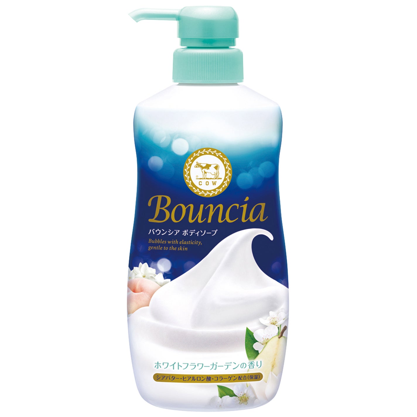 バウンシアボディソープ ホワイトフラワーガーデンの香り ポンプ付480ml