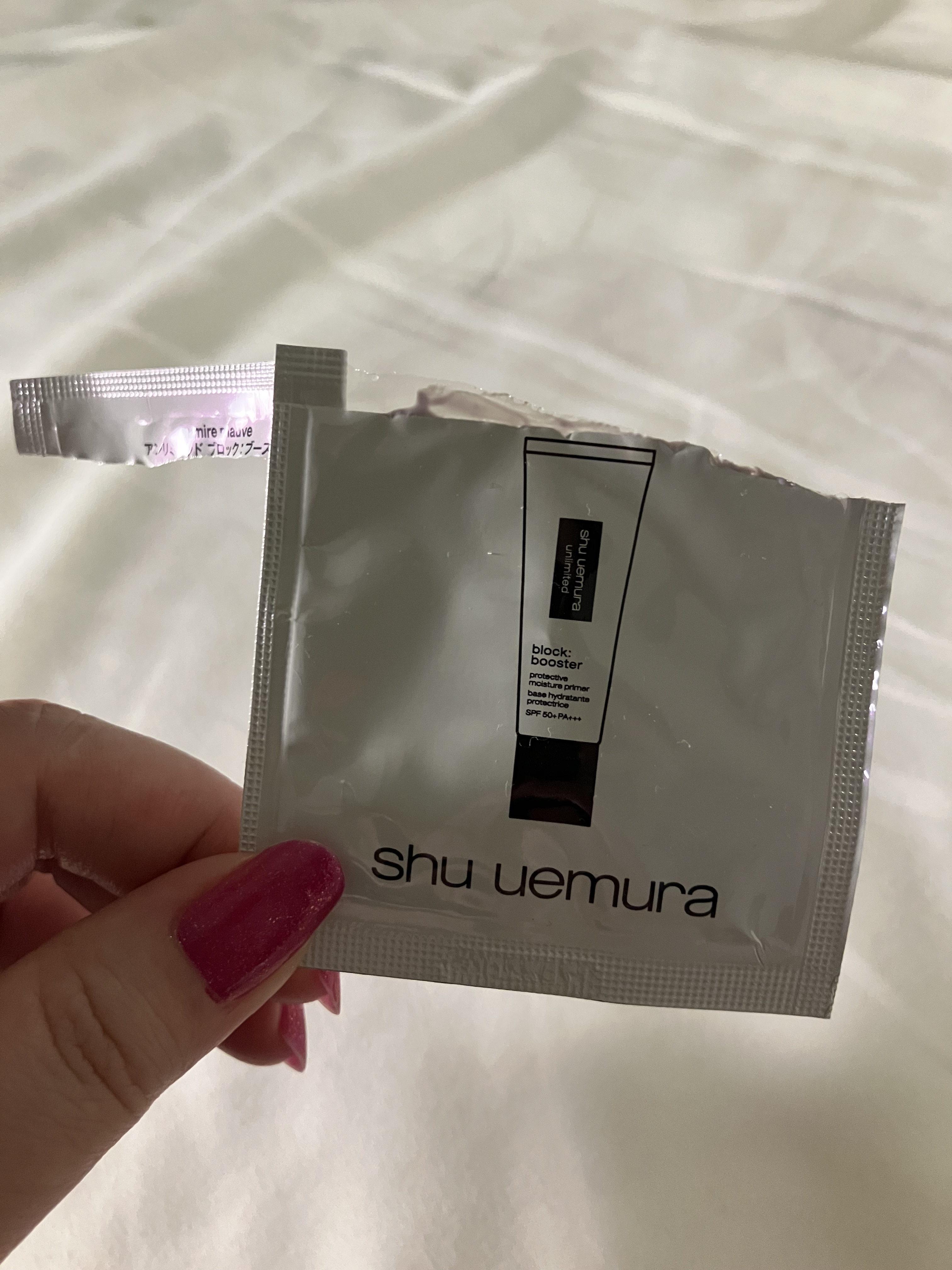 アンリミテッド ブロック：ブースター スミレ モーヴ/shu uemura/化粧下地を使ったクチコミ（1枚目）