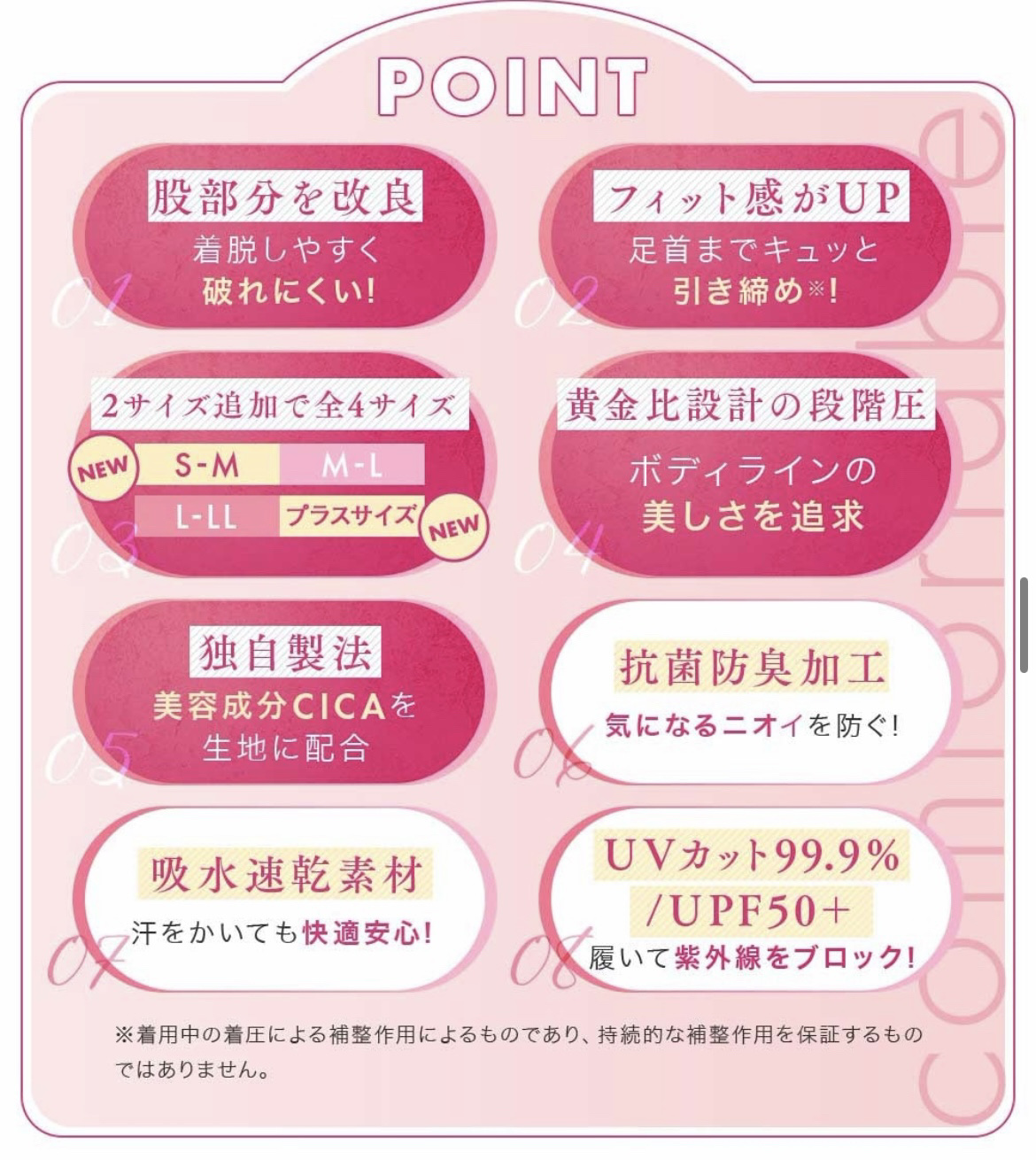 グラマラスパッツ/グラマラスパッツシリーズ/着圧ソックス・レギンスを使ったクチコミ（2枚目）