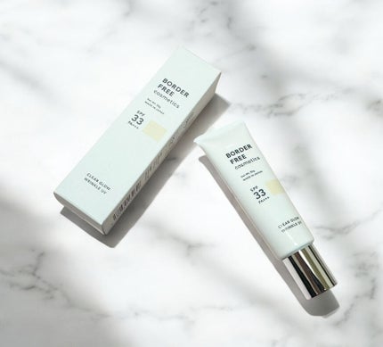 クリアグロウリンクルUV/BORDER FREE cosmetics/日焼け止め・UVケアを使ったクチコミ(1枚目)