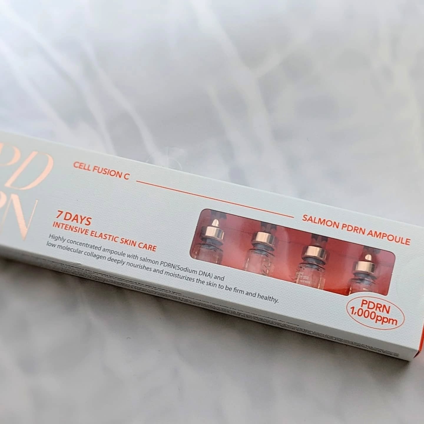 サーモンPDRNアンプル/Cell Fusion C(セルフュージョンシー)/美容液を使ったクチコミ（2枚目）