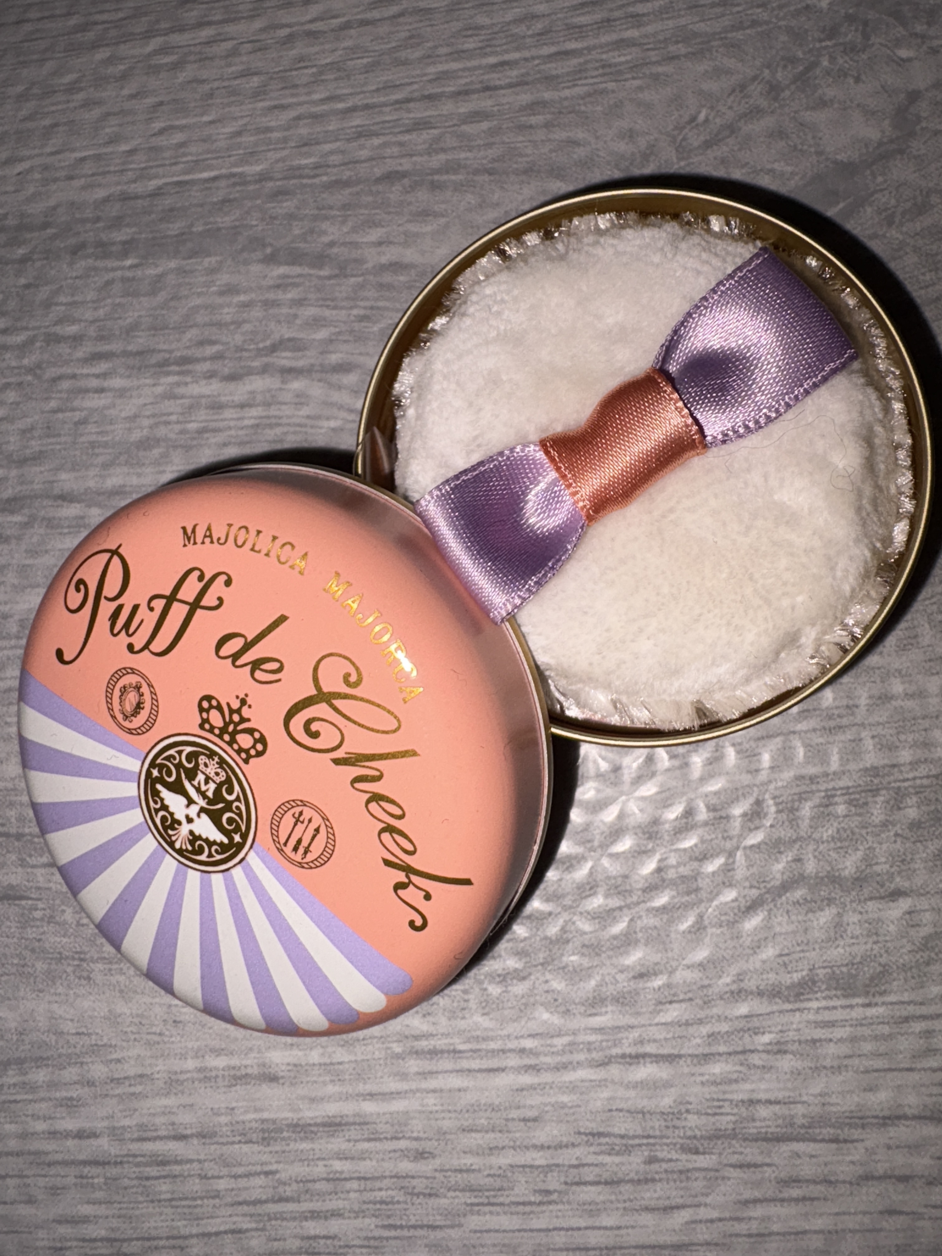 パフ・デ・チーク/MAJOLICA MAJORCA/パウダーチークを使ったクチコミ（1枚目）