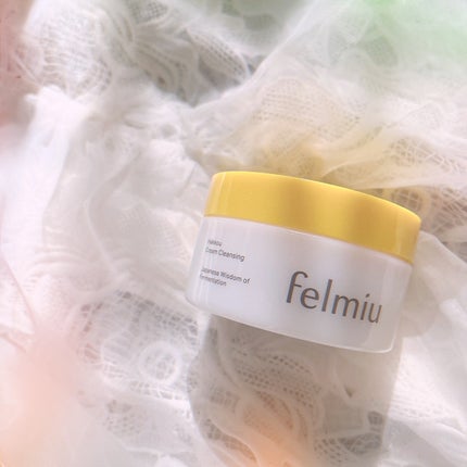ハッコウクリームクレンジング キンモクセイの香り/felmiu/クレンジングクリームを使ったクチコミ(1枚目)