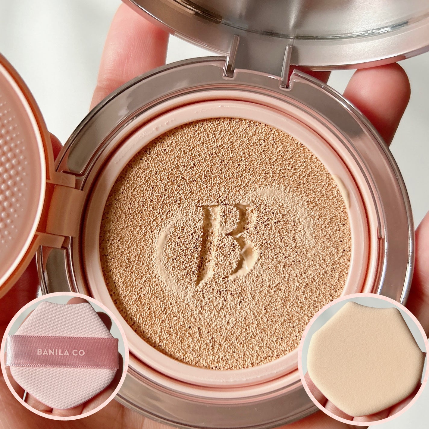 バニラコ エッセンス スキン ピンククッション/BANILA CO/クッションファンデーションを使ったクチコミ(2枚目)