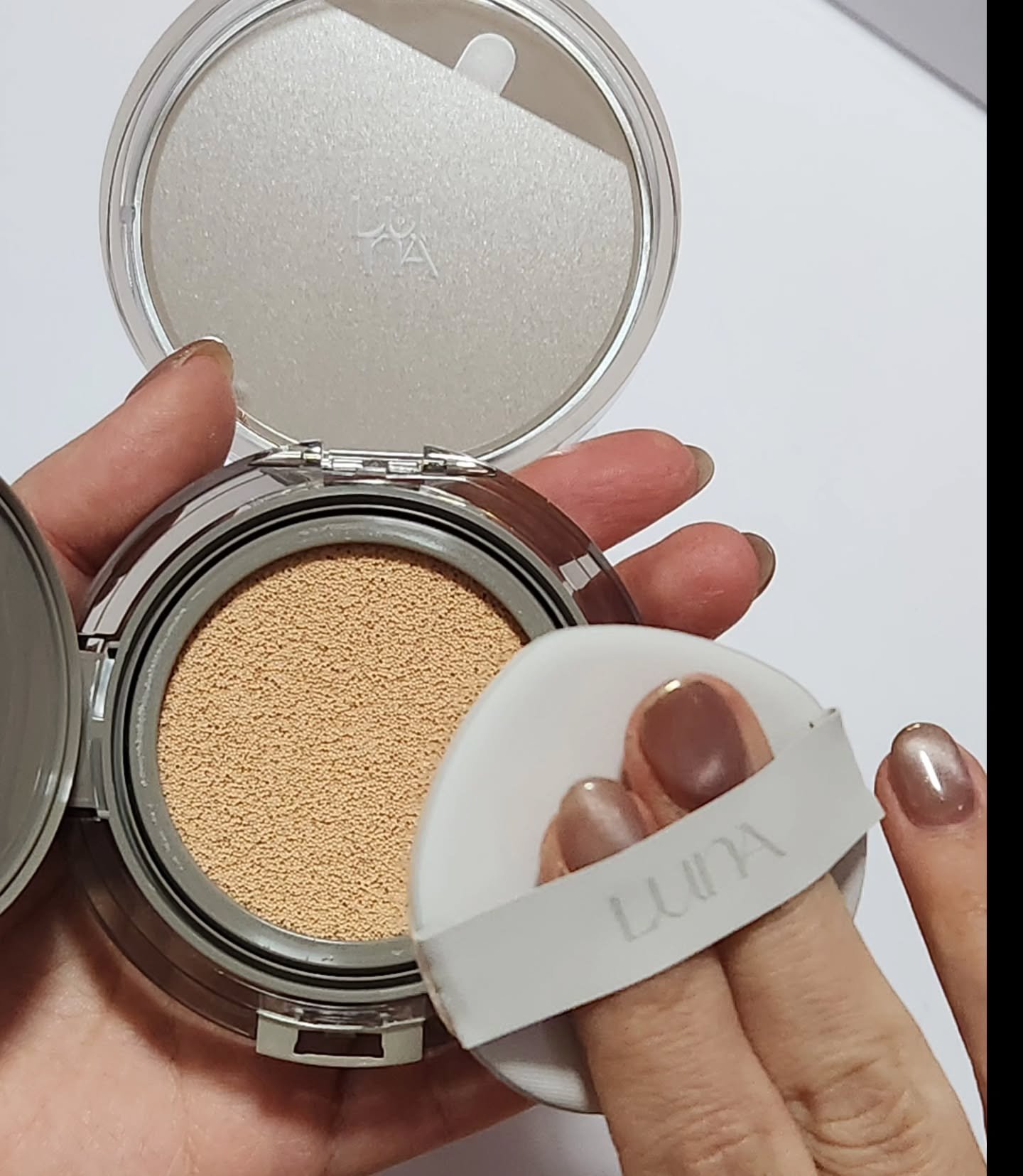 ブラーカバークッション/LUNA/クッションファンデーションを使ったクチコミ（2枚目）