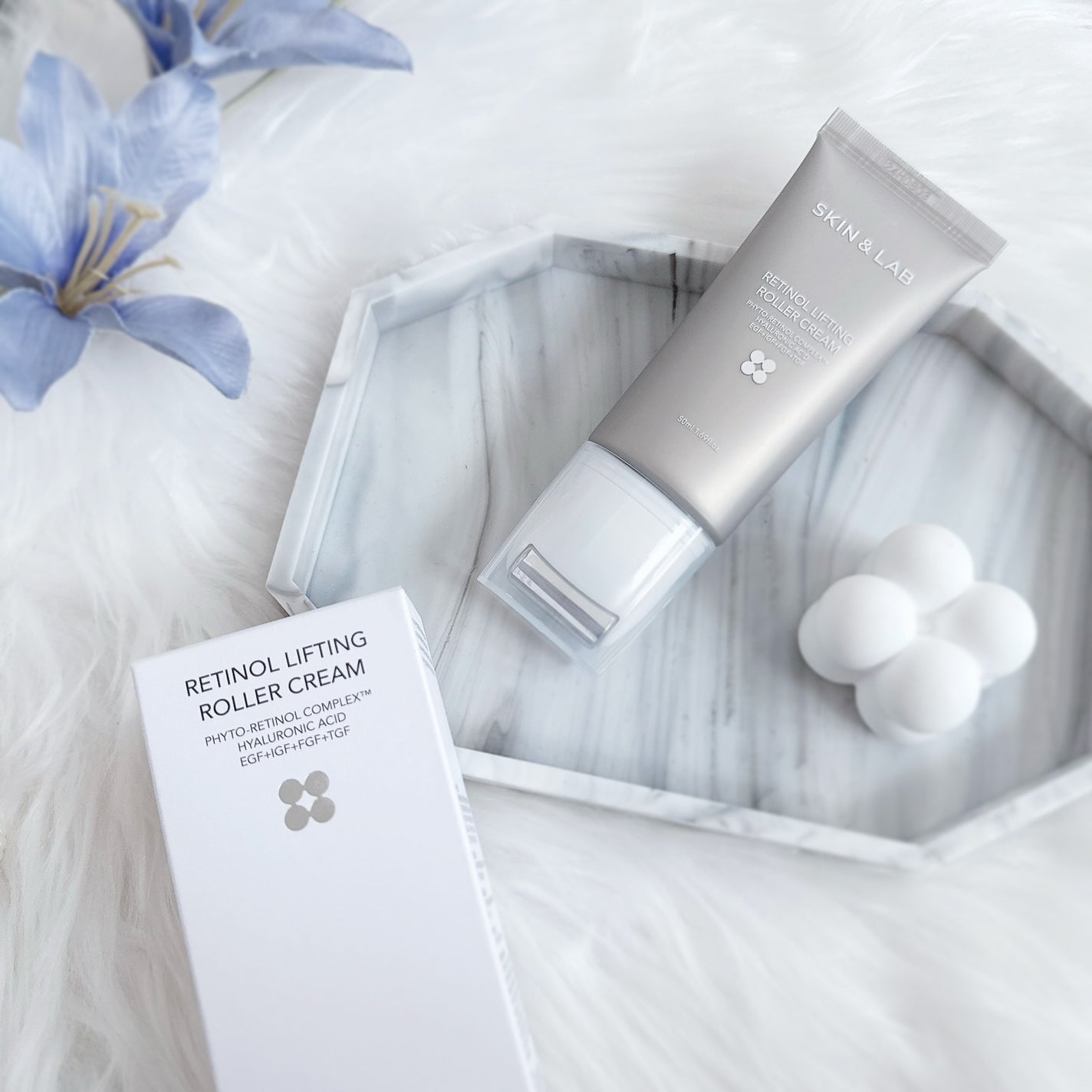 レチノールリフティングローラークリーム/SKIN&LAB/フェイスクリームを使ったクチコミ(5枚目)