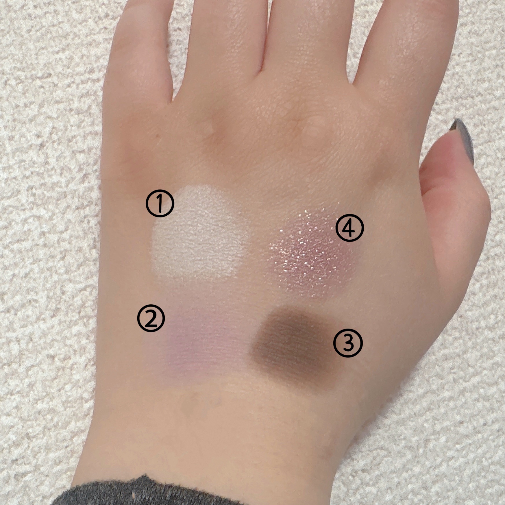 NEW NUDE スキンカラーパレット/Joocyee/アイシャドウパレットを使ったクチコミ（2枚目）