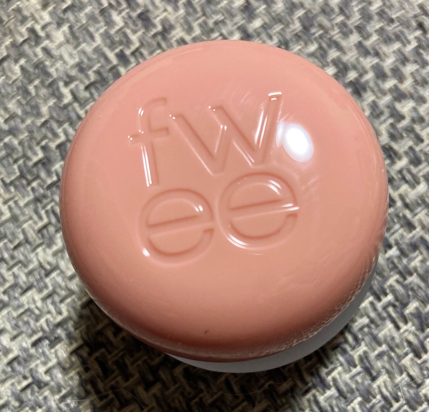 リップアンドチーク ブラーリープリンポット/fwee/口紅を使ったクチコミ(1枚目)