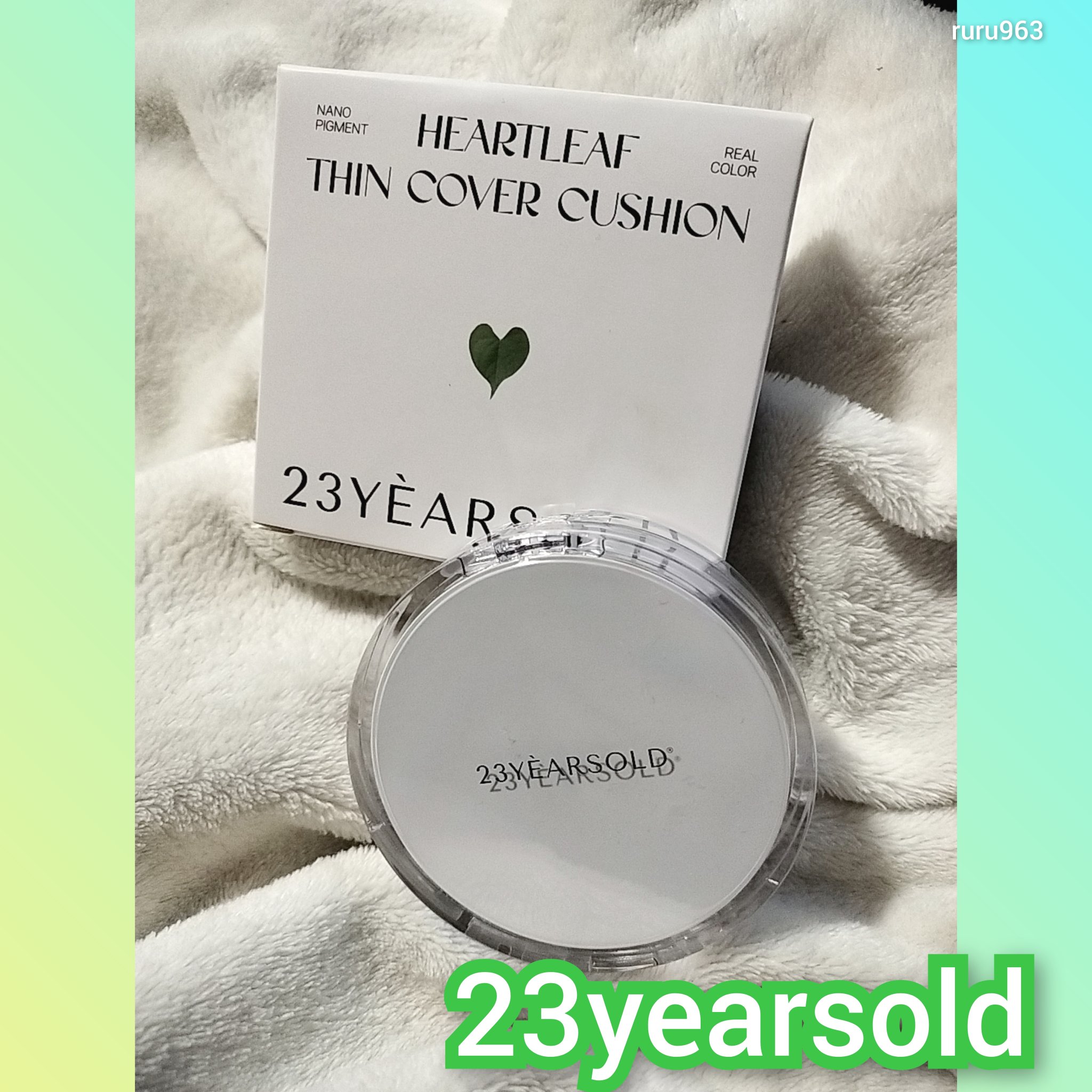 ハートリーフシーンカバークッション/23years old/クッションファンデーションを使ったクチコミ（1枚目）