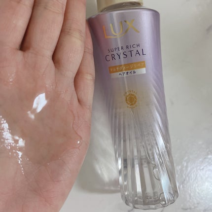 スーパーリッチクリスタル マルチダメージリペア シャンプー/トリートメント/LUX/市販シャンプーを使ったクチコミ(4枚目)