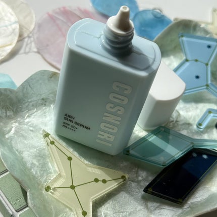 エアリーサンセラム/COSNORI/日焼け止めローションを使ったクチコミ(4枚目)