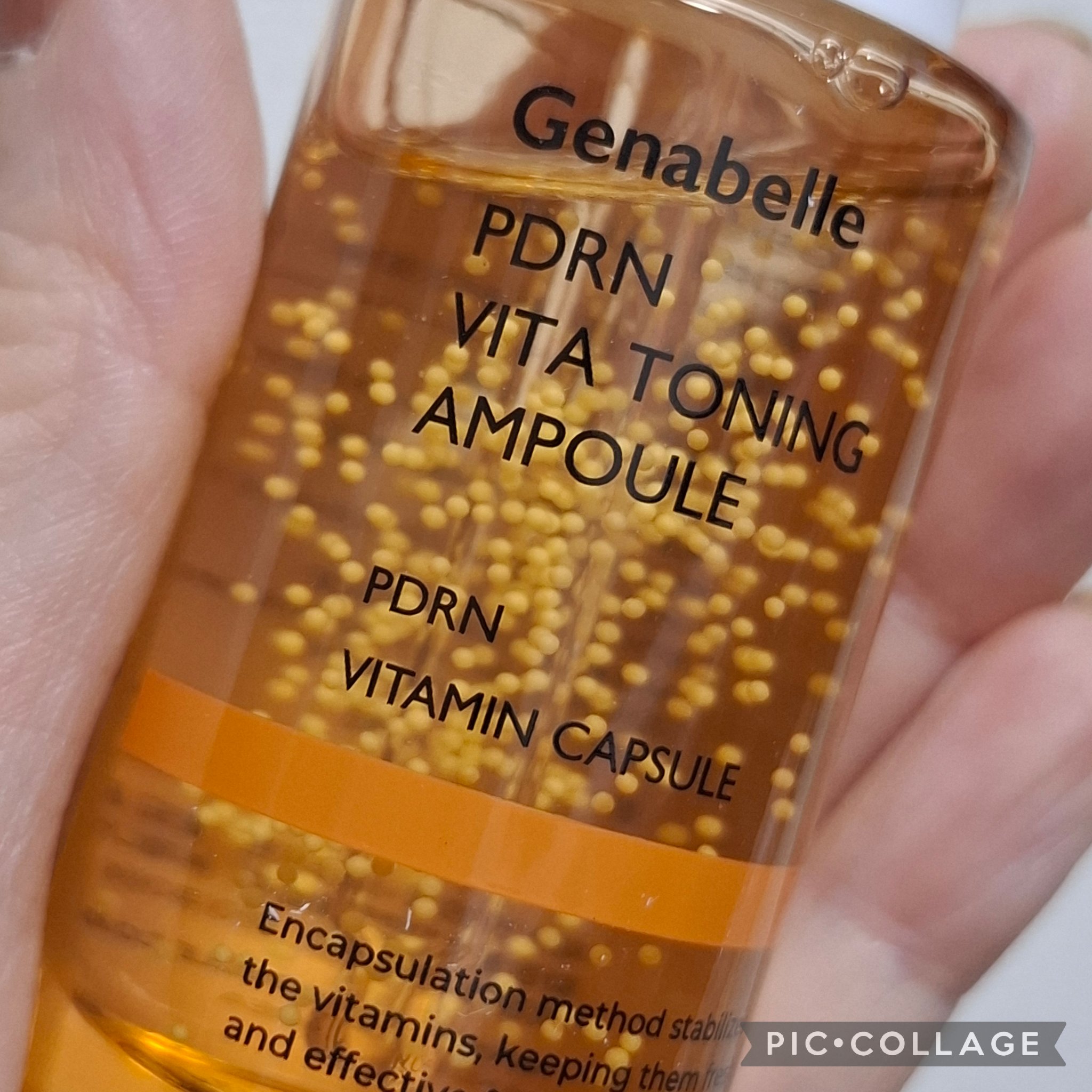 PDRNビタトーニングアンプル/Genabelle/美容液を使ったクチコミ（2枚目）