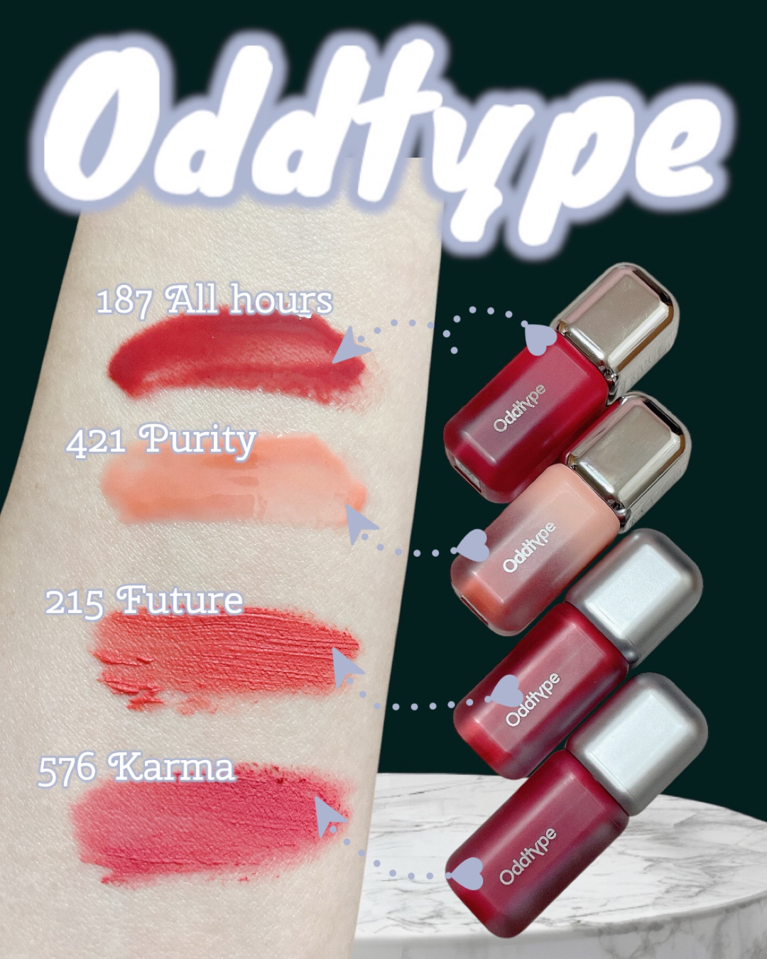 UNSEEN BLUR TINT/Oddtype/口紅を使ったクチコミ（2枚目）