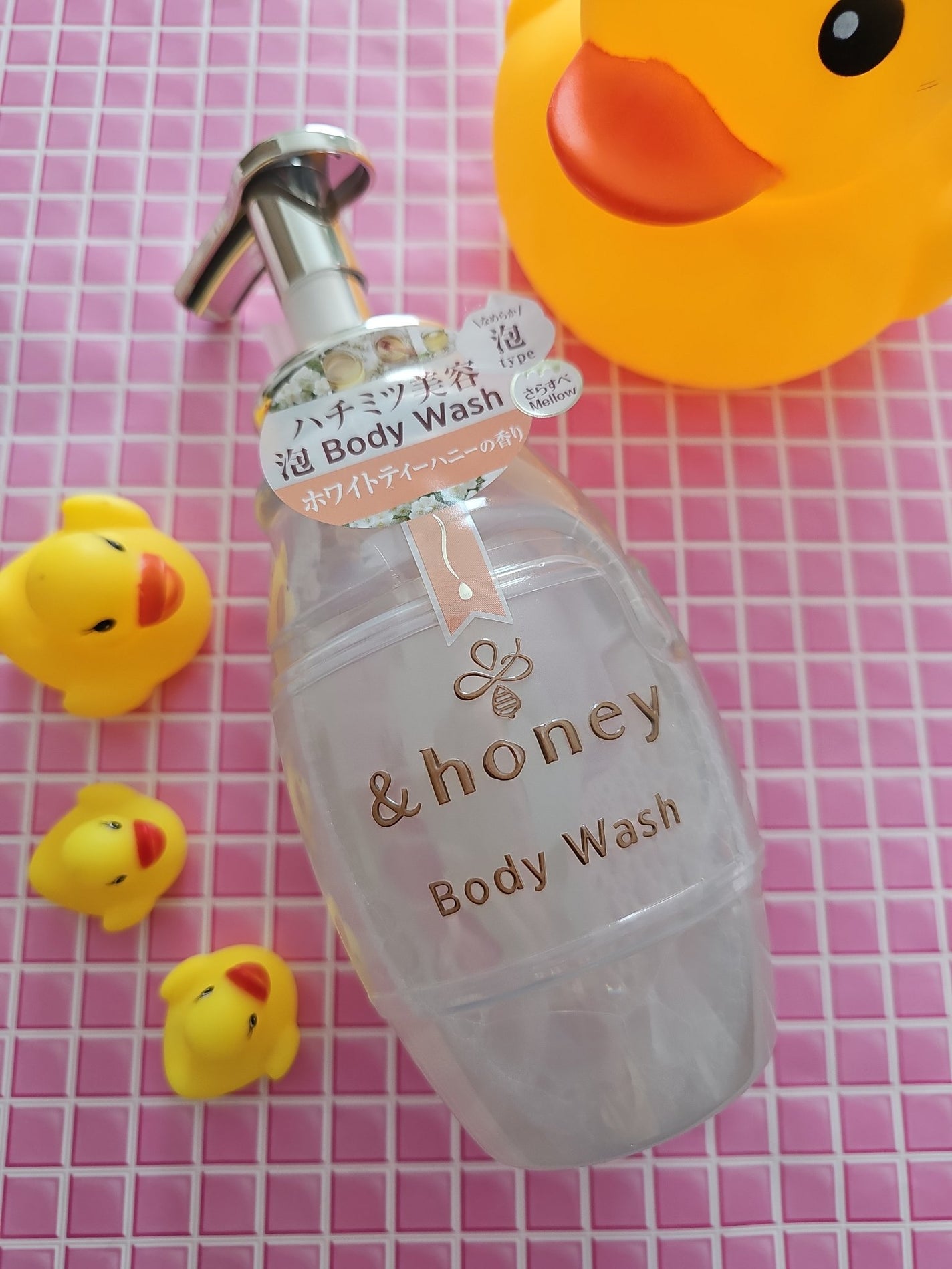 ã¡ããŠãšã¢ãªãŒ 泡ããã£ãŠã©ãã·ã¥/&honey/ããã£ãœãŒãã䜿ã£ãã¯ãã³ãïŒ6æç®ïŒ