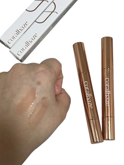 ボリューマイジングフォンデュリップ/Coralhaze/口紅を使ったクチコミ(3枚目)