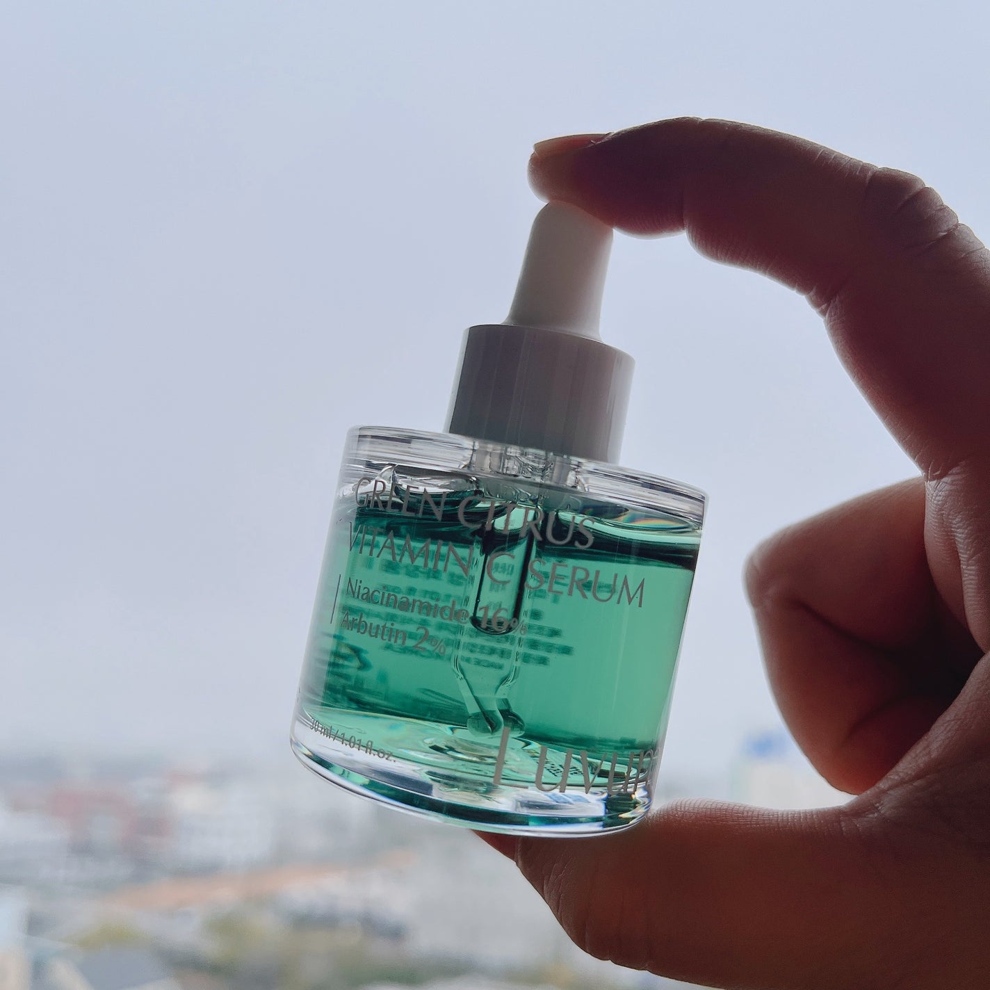 グリーンシトラスビタミンCセラム/Luvum/美容液を使ったクチコミ(4枚目)