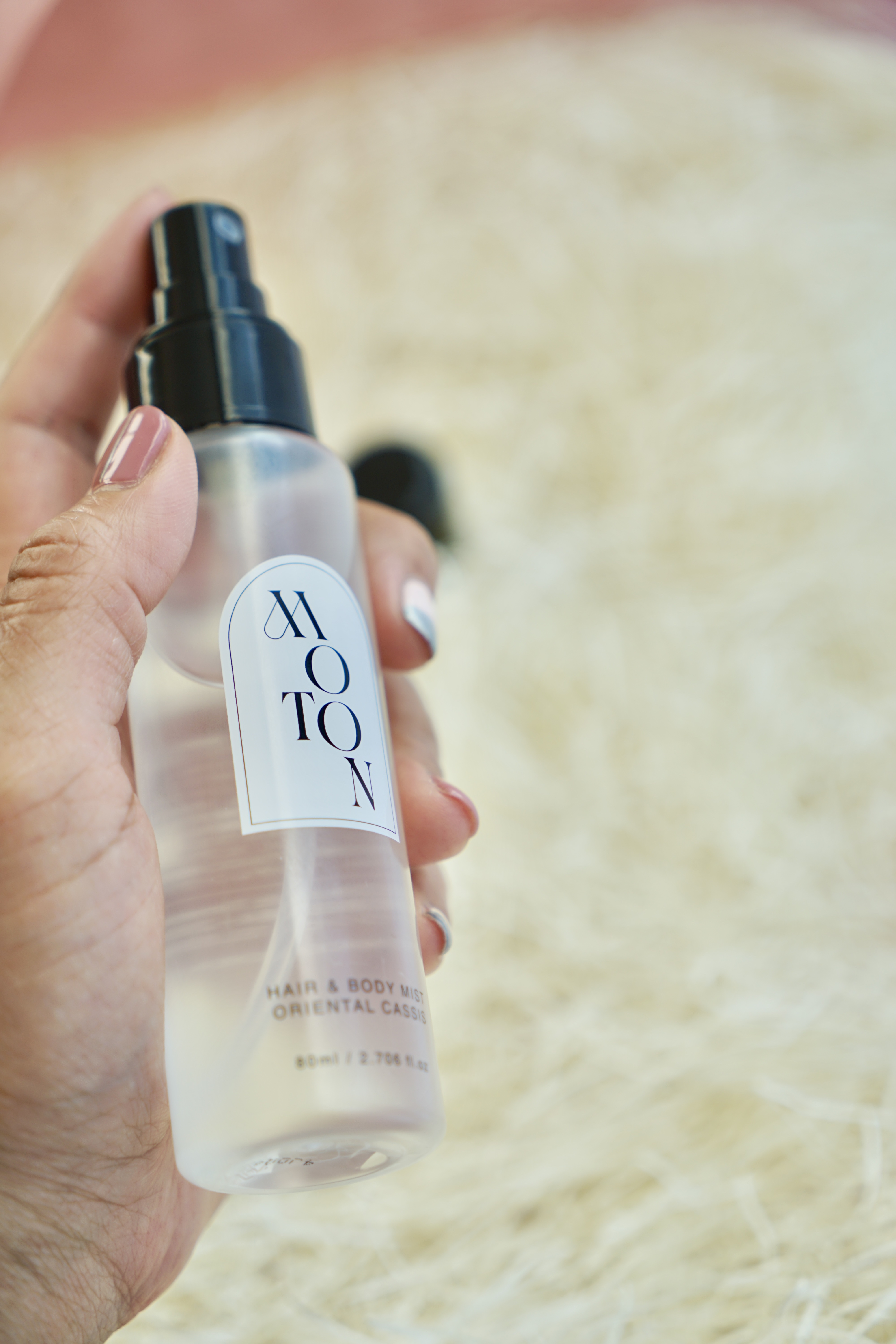 MOTON ヘア＆ボディミスト オリエンタル カシス/MOTON/香水(レディース)を使ったクチコミ（2枚目）