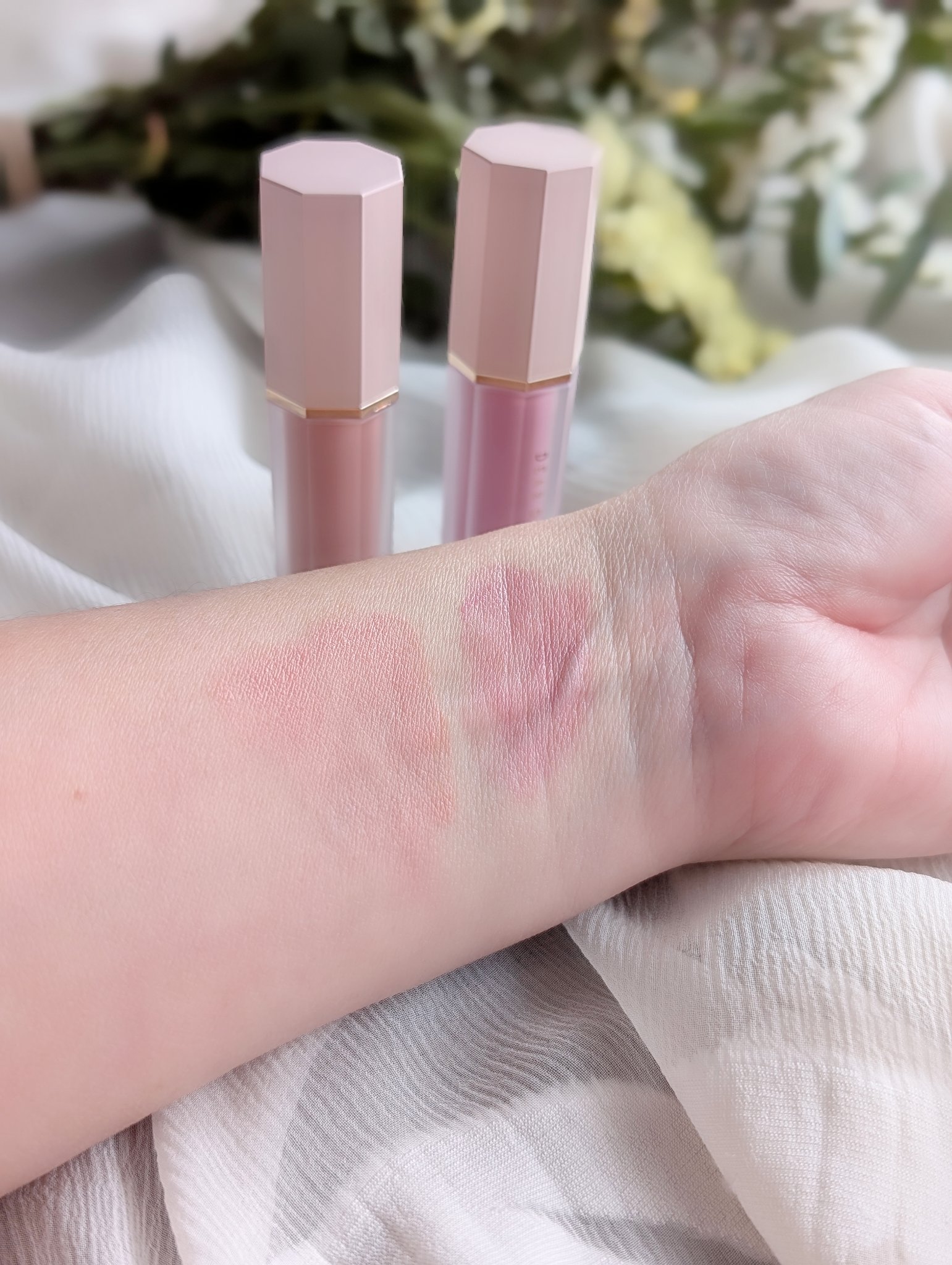 ペタルドロップリキッドブラッシャー/DEAR DAHLIA/リキッドチークを使ったクチコミ（3枚目）