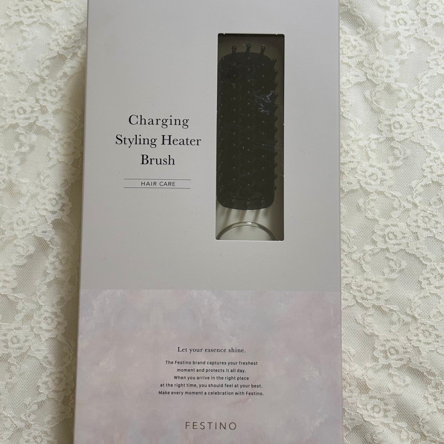 充電式 スタイリング ヒーターブラシ/FESTINO/ヒートブラシを使ったクチコミ(8枚目)