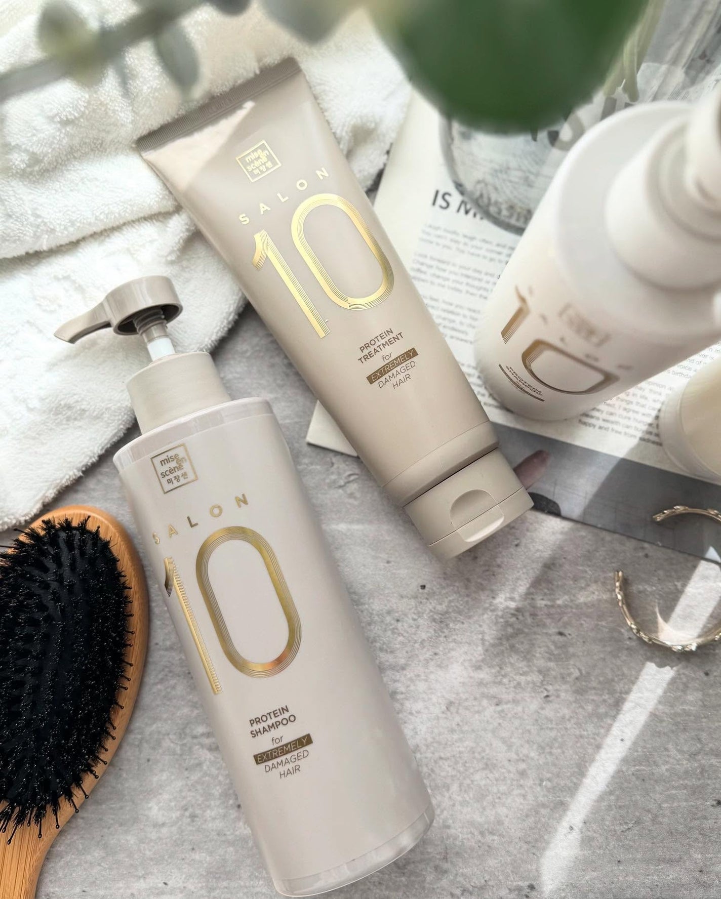 ミジャンセン サロン10 シャンプー/トリートメント ダメージヘア用/miseenscene/シャンプー・コンディショナーを使ったクチコミ(2枚目)