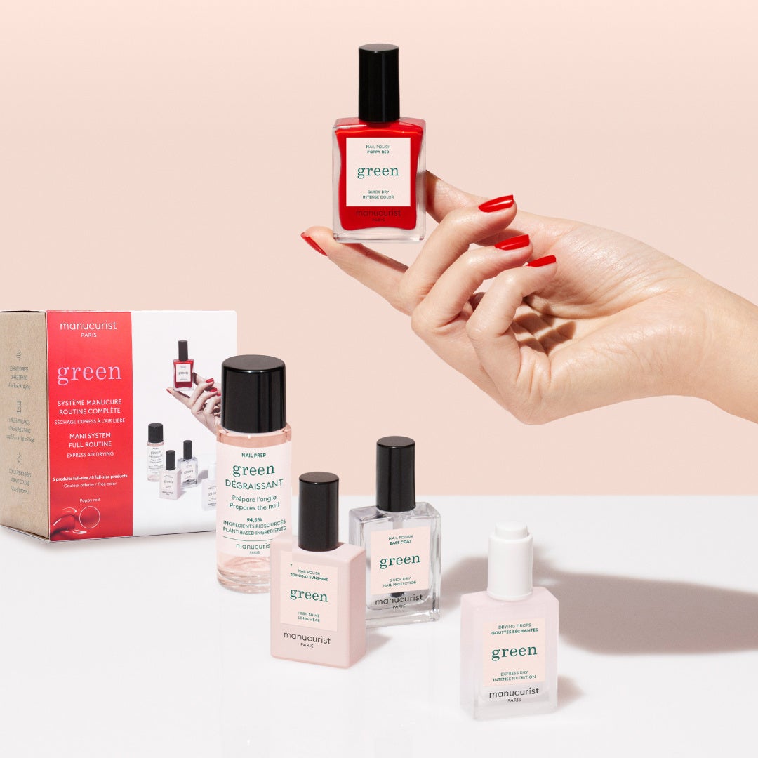 マニキュリスト システムグリーン コレクション ポピーレッド