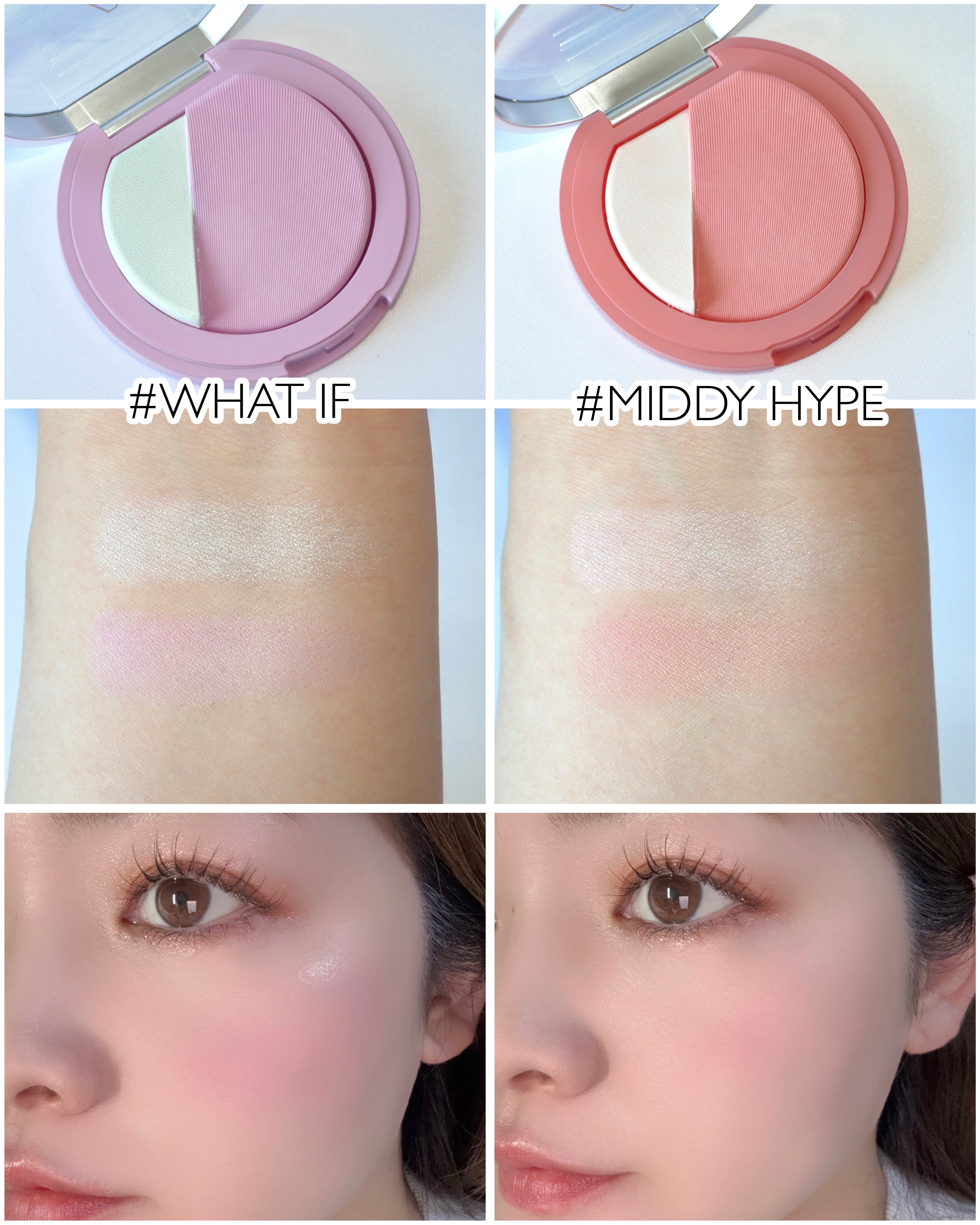 3CE ブラッシュライター/3CE/パウダーチークを使ったクチコミ（3枚目）