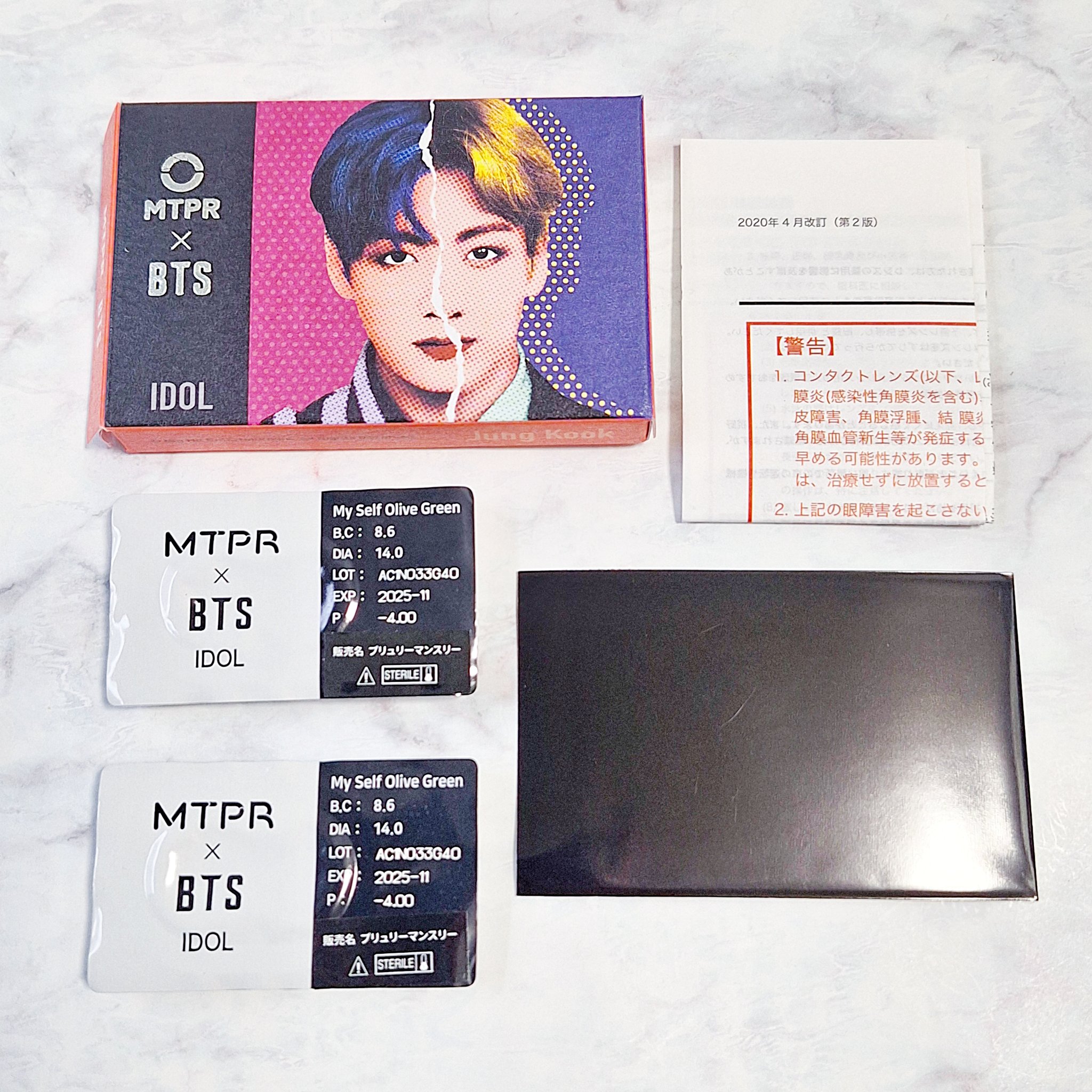 BTS DNA & IDOL Lens-1MONTH/MTPR/１ヶ月（１MONTH）カラコンを使ったクチコミ（3枚目）