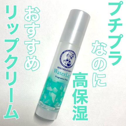 ウォーターリップ 無香料/メンソレータム/リップクリームを使ったクチコミ(1枚目)