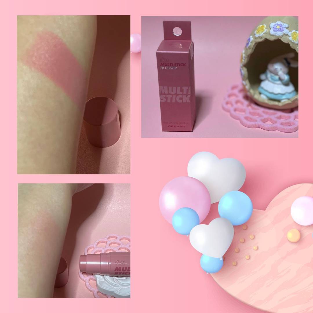 アイムマルチスティックブラッシャー/i’m meme/ジェル・クリームチークを使ったクチコミ（2枚目）