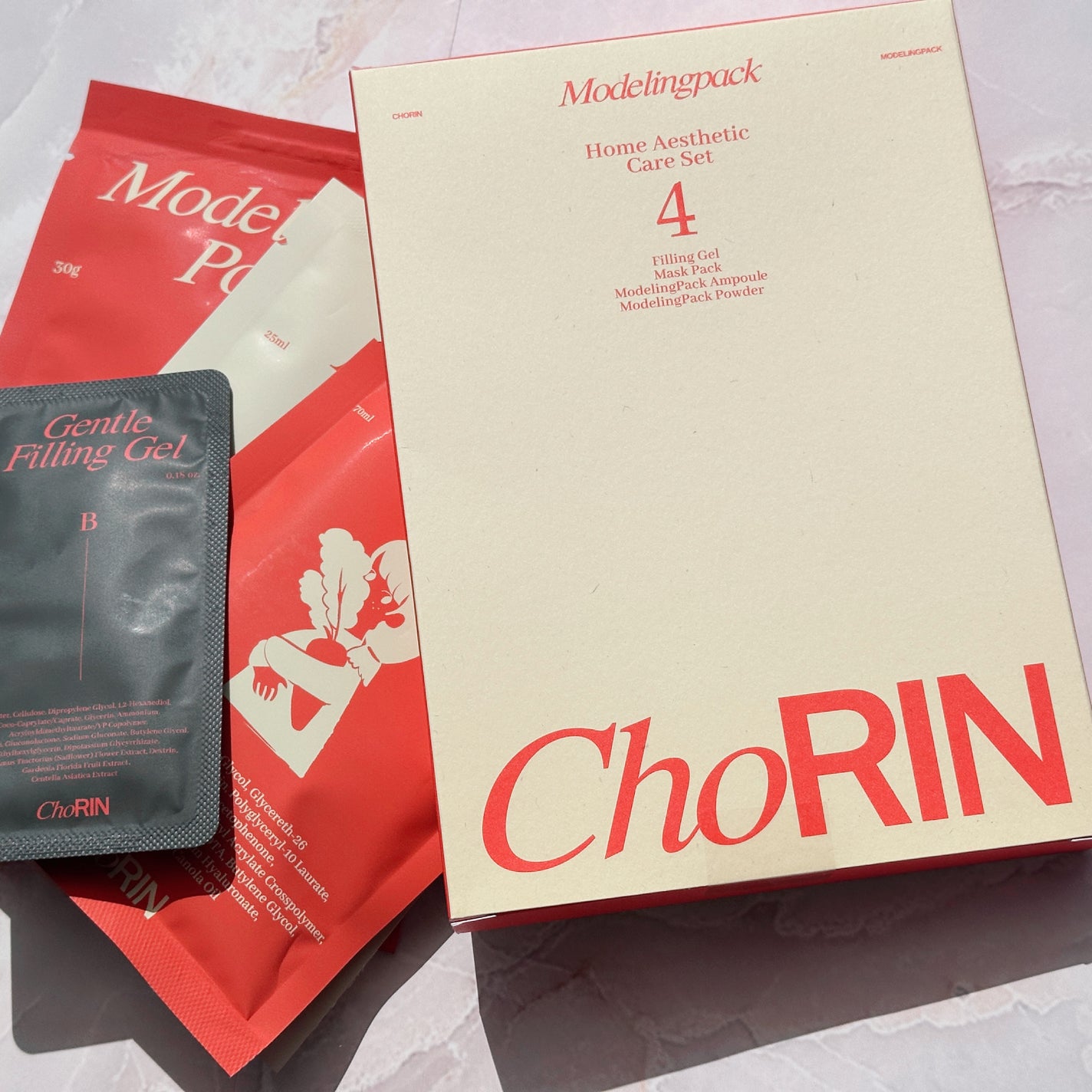 モデリングパックグロウプロジェクト/choRIN/シートマスク・パックを使ったクチコミ(1枚目)