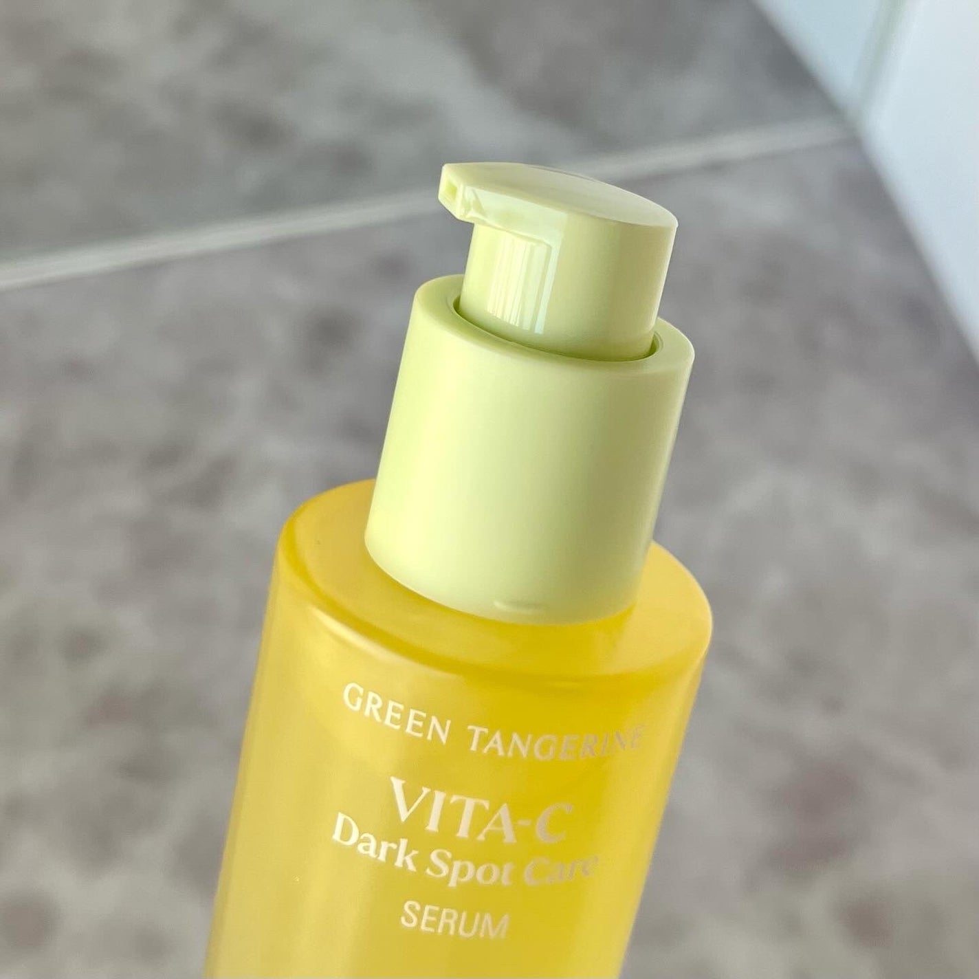 グリーンタンジェリン ビタC ダークスポットケアセラム/goodal/美容液を使ったクチコミ(3枚目)