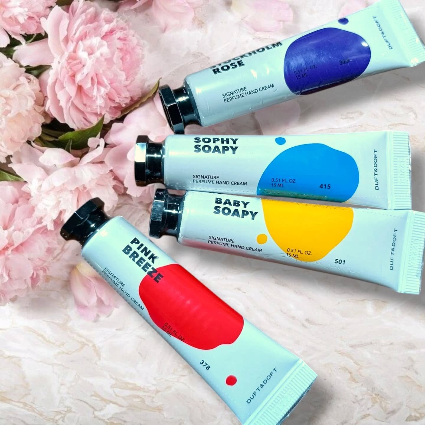 シグネチャーパフュームハンドクリームミニチュアギフトセット/DUFT&DOFT/ハンドクリームを使ったクチコミ（3枚目）