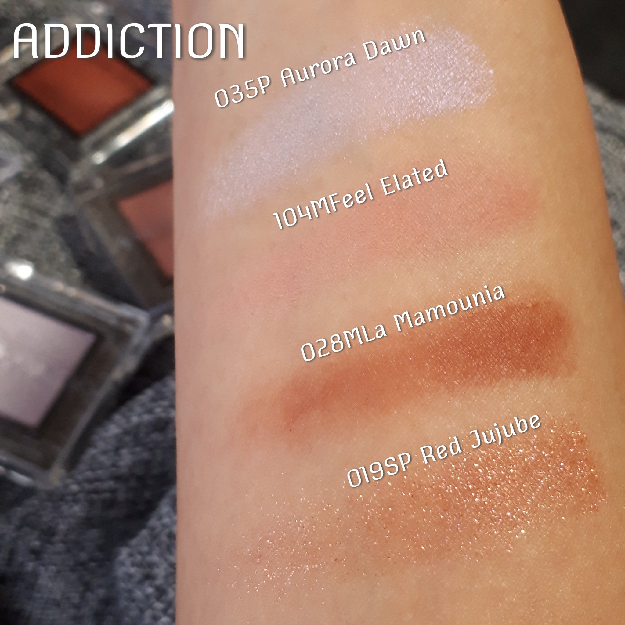 アディクション ザ アイシャドウ マット/ADDICTION/単色アイシャドウを使ったクチコミ（2枚目）