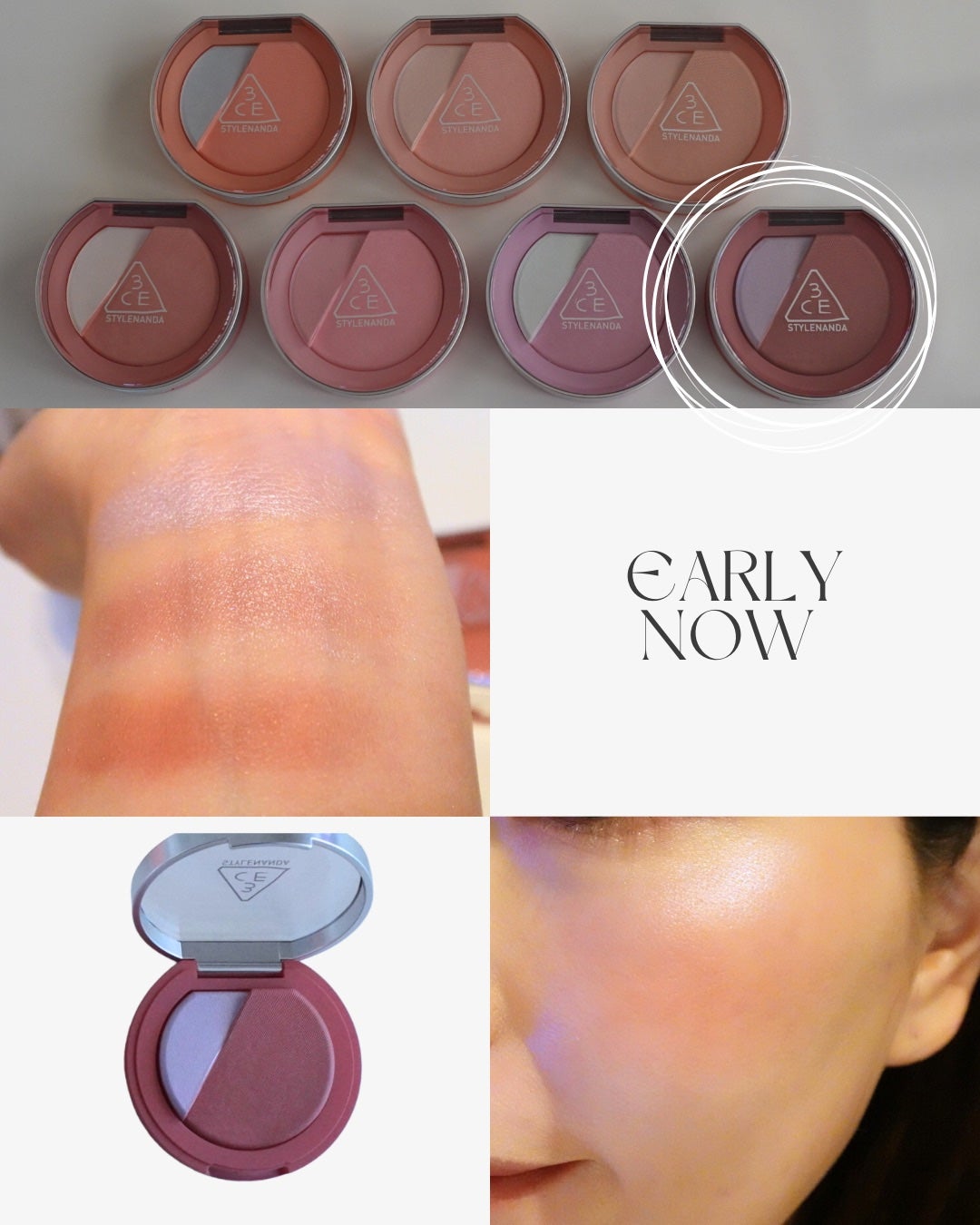 3CE ブラッシュライター/3CE/パウダーチークを使ったクチコミ(2枚目)