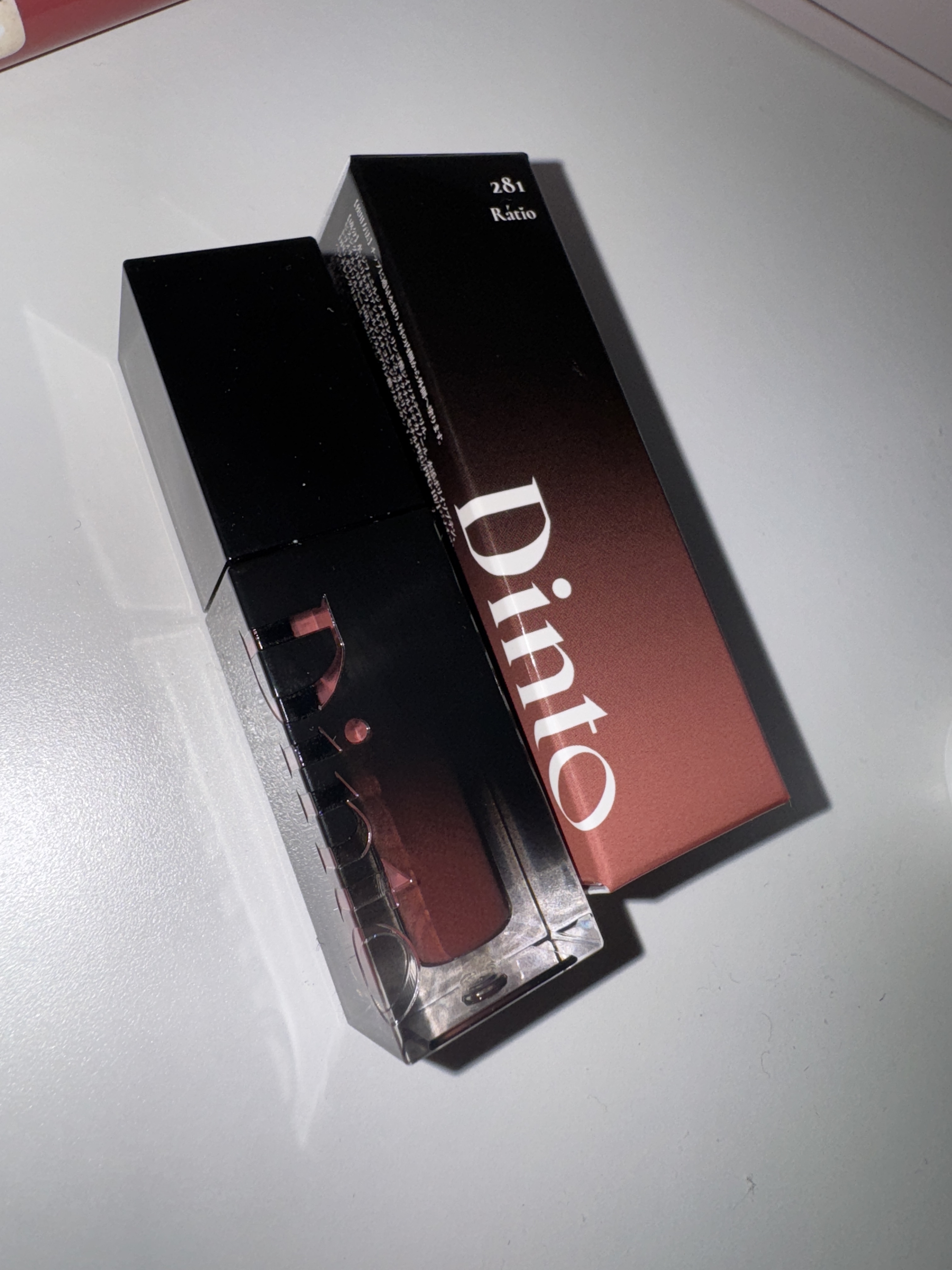 ジューシーラスティングティント/rom&nd/リップティントを使ったクチコミ（1枚目）