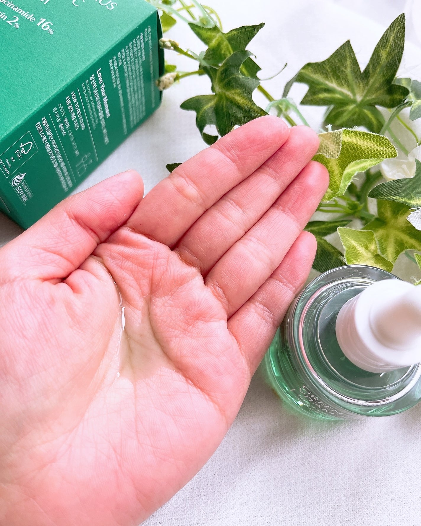 グリーンシトラスビタミンCセラム/Luvum/美容液を使ったクチコミ(3枚目)