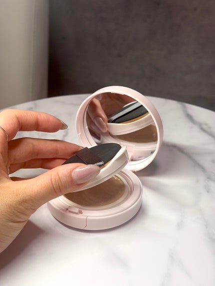 アクアリー スキンウェア カバー/ESPRIQUE/クッションファンデーションを使ったクチコミ(5枚目)